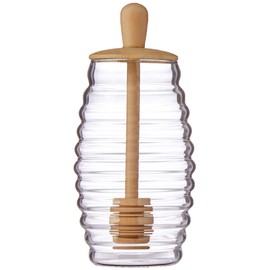 Davis & Waddell Fine Foods Honey Pot & Dipper, Multi, DES0268