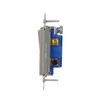 EATON 7503SG-K-L 3-Way Designer Switch, Silver Granite