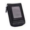 boshiho RFID Blocking Card Holder Genuine Leather Credit Card Case