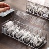 8-Compartment Household Cable and Cord Storage Organizer Open 8-Compartment Organizer