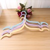 DSUSHU,Portable Travel Folding Hangers, Set of 10, Magic Non-Slip Plastic