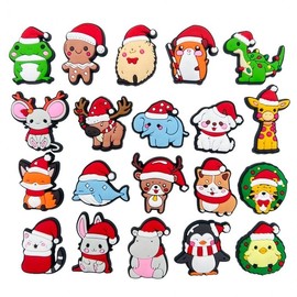Decorative Animal Crocs Christmas Sandal Charms Jibbitz lf1211 Free Size/NO.2 600ea