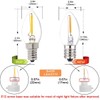 C7 LED Bulbs,0.5 Watts LED Filament Night Light Bulb Edison
