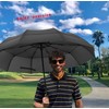 MRTLLOA 54/62 Inch Large Folding Golf Umbrella, Oversize Double Canopy