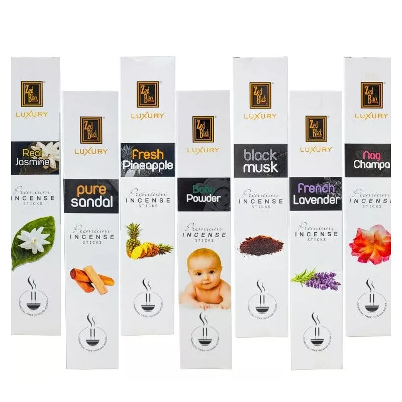 Zed Black 3 - Zed Black 9" Luxury Incense 12-Stick