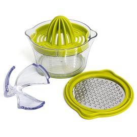 Manual Orange Juicer, Multi-purpose Fruit Squeezer Plastic Measuring Cup for Lime Strawberry Citrus