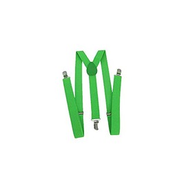 BB Accessories Braces/Suspenders - Plain Colours - Neon Green