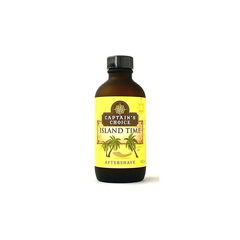 Captain's Choice Island Time 4.0 oz After Shave Pour