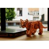 EWA Eco-Wood-Art Ginger Kitten Mechanical Wooden Kit with Spring Motor