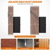 Metateel Through-The-Wall Drop Box with Rainproof Slots, 12.28''x6.4''x14.87'', Heavy Duty