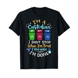 Custodian School Custodian Janitor T-Shirt