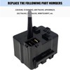 WR07X10097 Refrigerator Compressor Relay Overload Starter for GE Refrigerator Relay