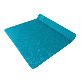 casaWare Toaster Oven 12 x 11-Inch Baking Sheet with a 1.5-Inch Handle (Blue Granite)