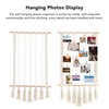 BAOFUYA Hanging Photos Macrame Card Holder Frame Collage Set with