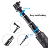 Trehapuva Selfie Stick, 28” Extension Monopod Adjustable Pole Waterproof Hand