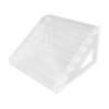 Cosmetic Storage Rack Acrylic 7 Layers Clear Nail Polish Display