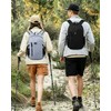 Outplea Nylon Folding Hiking Backpack for Women Men, 20L Lightweight