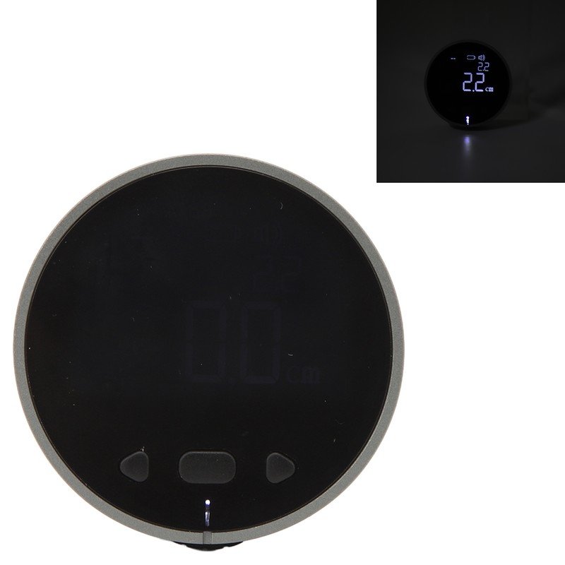 Round Electronic Ruler Distance Meter Electronic Tape Measure with LCD