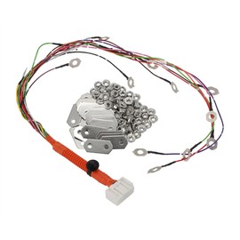 Hybrid Battery Wire Harness with Stainless Bus Bars & Flange Nuts Compatible with Toyota Prius Gen 2 (2004-2009)