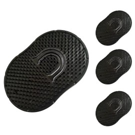 Soft 'N Style 4 Packs Pocket Comb, Palm Comb, Pocket Brush, Shampoo Brush
