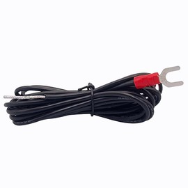 Sam&Johnny Phonograph Turntable Ground Wire for Technics Turntable Series SL1200 SL1210 SL1600 SL1800 MK2 MK3 MK5, 6-ft(70inch) Silicone Soft grounding Cord - Stops HUM