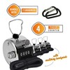 Hand Pitch Tally Counter Clicker–1 and 4 Pack METAL Handheld