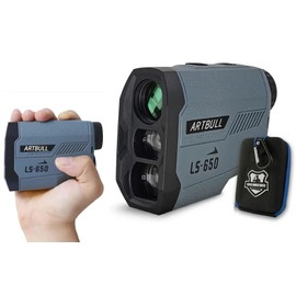 Golf Range Finder with Slope 650M 710Yards 5 Modes ±0.5 yd Accuracy Flag-Lock Pin 6x Magnification Laser Distance Meter for Hunting Monocular Rangefinder