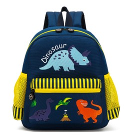 willikiva Cute Zoo Little 3D Backpack Kids Backpack for Boys and Girls Toddler Backpack Waterproof Preschool, Dinosaurs