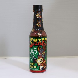 ASS KICKIN' Smart Ass Habanero Hot Sauce – 5 oz. – Perfect Gourmet Hot Sauce for Chicken Wings - Try if you dare!