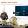 Bluetooth 5.3 Transmisor Receptor Audio Stereo Adaptador,admite Salida De Audio