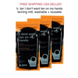 b.tan NEW 3 Packs Of B.Tan I Don't Want Tan on My Hands Sunless Tan Mitts