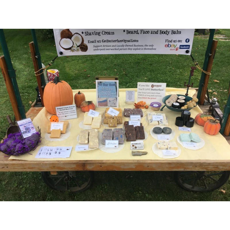 BUTTERFACE Bath and Body Soap Pumpkin Spice All Natural