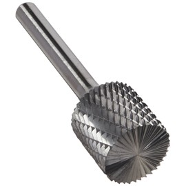 Drill America SA7 3/4" X 1" Cylindrical Carbide Burr 1/4 Shank, DUL Series