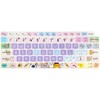 WSLUCKO Silicone Keyboard Cover Skin for Dell Latitude 3440 3450