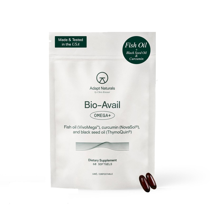 ADAPT NATURALS BY CHRIS KRESSER Adapt Naturals Bio-avail Omega