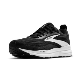 Brooks Men’s Trace 4 Neutral Running Shoe - Black/Grey/White - 12 Medium