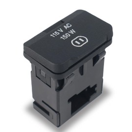 5082095AB Console Inverter Power Outlet Compatible with 07-13 Chrysler Dodge Jeep Ram 115V AC 150W, Replace 05082095AB 5082095 P5082095AB P05082095AB