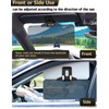 Woqucute Sun Visor Extender for Car, UV400 Polarized Car Visor
