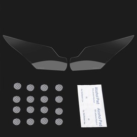 PANICAL Motorcycle for Honda Goldwing GL1800 F6B 2018-2025 Headlight Protection Glass Decorative Transparent Acrylic Gold wing GL 1800 B (Transparent White)