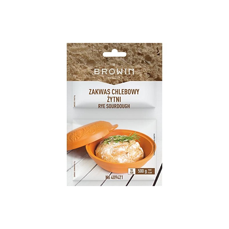 Browin Food Grade Dried Sourdough Culture & Yeast - Hand