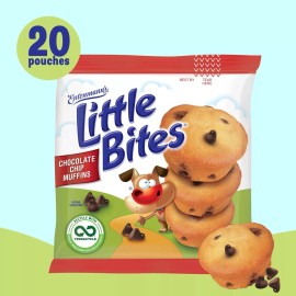Entenmann's Little Bites Chocolate Chip Muffins, 1.65 oz., 20 pk.