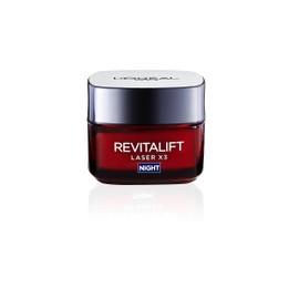 L'Oreal Paris Revitalift Laser Face Moisturiser, X3 Triple Action Anti-Ageing Night Cream With Pro Retinol, Hyaluronic Acid and Vitamin C- 50 ml