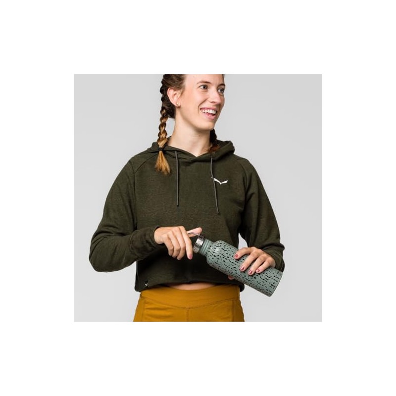 Salewa Aurino Stainless Steel 1.0 L Bottle, shadow/spotted, plain