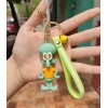 KH Llavero Caricatura Bob Esponja 3d Gancho Accesorio Cascabel