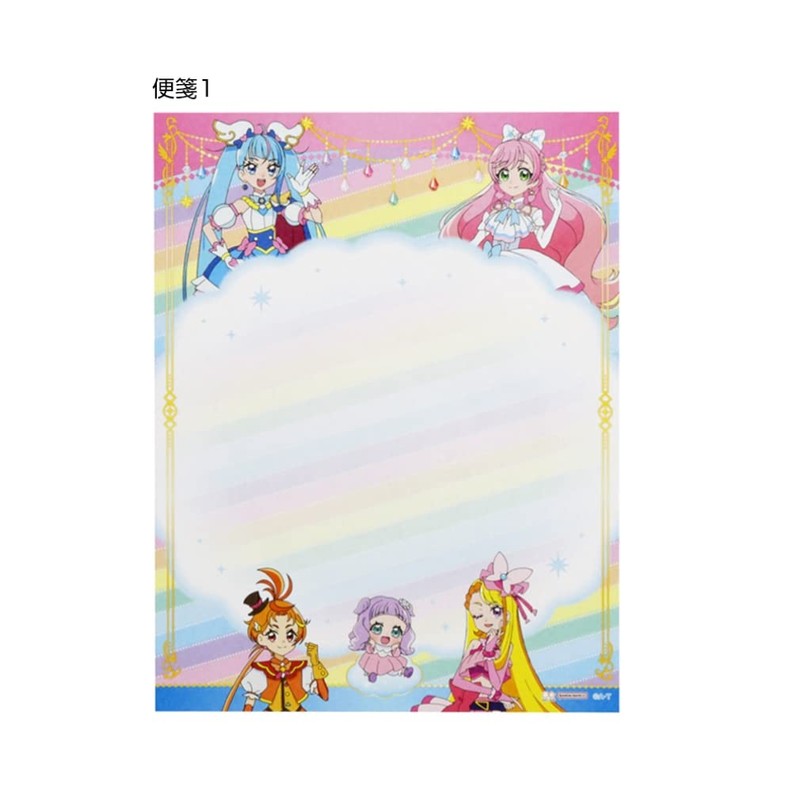 Sunstar Stationery Pretty Cure Letter Pretty Cure Pattern 7744340A