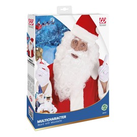 Maxi Beards - White Fake False Beards for fancy Dress Costumes Outfits Accessories Accessory