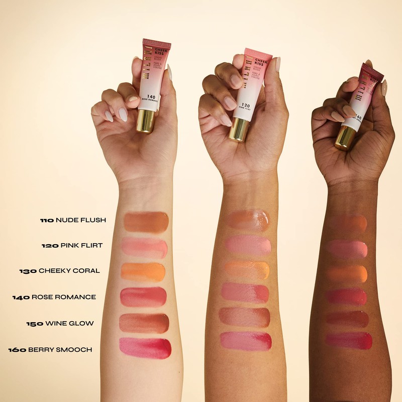 Milani Cheek Kiss Liquid Blush Makeup - Blendable & Buildable,