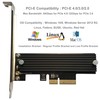 Bejavr M.2 NVME to PCIe 3.0/4.0 x4 Adapter, NVME/AHCI SSD