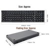Folding Bluetooth Keyboard Wireless Ultrathin for IOS Android Windows Computer