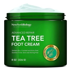 Crema De Pies Con Aceite Árbol De Té Para Pies Secos Y Agrie